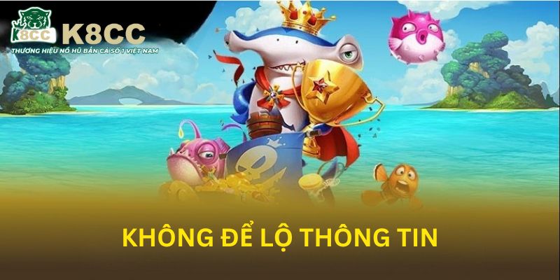 Tránh để lộ thông tin cá nhân