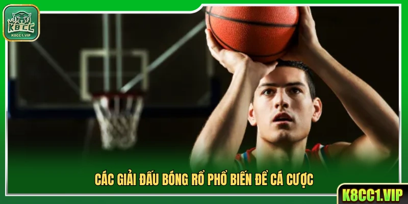 Những giải bóng rổ được nhiều người lựa chọn cá cược