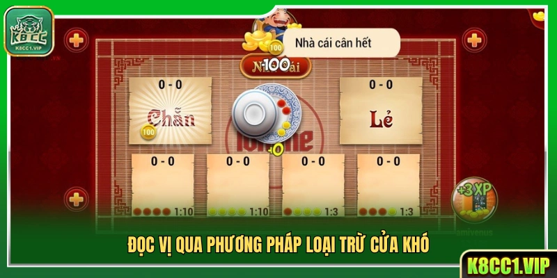 Đọc vị xóc đĩa bằng cách loại bỏ cửa rủi ro