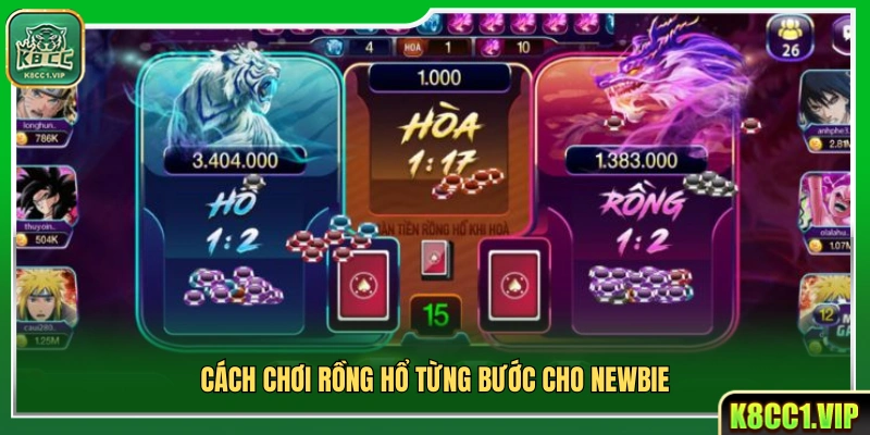 Hướng dẫn các bước chơi cho người mới